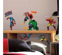 MY AGENCIES 32 Stickers Avengers Comics Marvel Bleu G