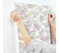 MY AGENCIES Papier Peint auto-adhésif - Disney Princesses et motifs floraux Multicolors G