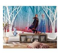 MY AGENCIES Papier peint panoramique auto-adhésif La Reine des neiges dans la foret glacée - 3.2 m x 1.83 m Multicolors G