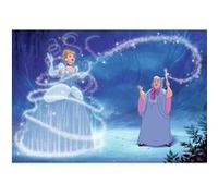 MY AGENCIES Papier peint panoramique encollé Cendrillon de Disney SO THIS IS LOVE - 320 cm x 182,88 cm Bleu G