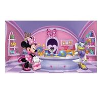 MY AGENCIES Papier peint panoramique encollé Disney Minnie Fashionnista - 320 cm x 182,88 cm Multicolors G