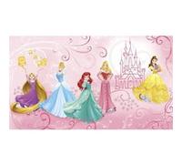 MY AGENCIES Papier peint Panoramique Encollé Princesses Disney 320X182 CM Multicolors G