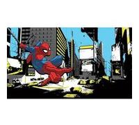 MY AGENCIES Papier peint Panoramique encollé Spiderman Classic 320X184 CM Noir G