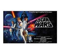 MY AGENCIES Papier peint Panoramique Encollé Star Wars Classic 320X182 CM Noir G