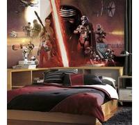 MY AGENCIES Papier peint Panoramique encollé Star Wars EP VII 320X182 CM Multicolors G