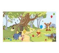 MY AGENCIES Papier peint Panoramique encollé Winnie l'Ourson et ses amis de Disney 320X182 CM Multicolors G