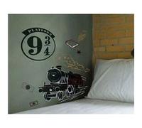 RoomMates Sticker mural géant Poudlard Express Harry Potter – Multicolore – à décoller et à coller