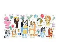 MY AGENCIES Stickers - La Famille Bluey Et Ses Amis - Hauteur 19,5 cm Multicolors G