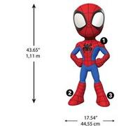 RoomMates Stickers mural Amazing Spider-man debout – Collection Spidey repositionnable Multicolore