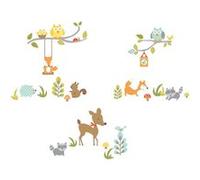 MY AGENCIES Stickers - Renard Et Ses Amis Dans La Forêt - Hauteur 45,7 cm Multicolors G