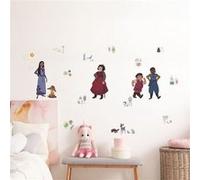 ROOMMATES Stickers repositionnables Disney Wish Asha et ses amis Multicolors