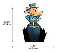 MY AGENCIES Stickers repositionnables - Dogman Bleu