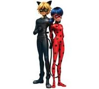 MY AGENCIES Stickers repositionnables - Miraculous - Ladybug et Chat Noir Multicolors G