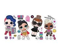 MY AGENCIES Stickers repositionnables Poupées LOL Surprise - Rockstar Multicolors G