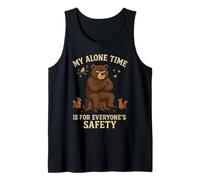 My Alone Time is for Everyones Safety Grumpy Bear Débardeur