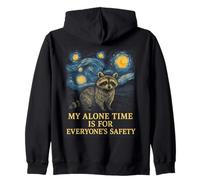 My Alone Time is for Everyone's Safety Raccoon Sweat à Capuche