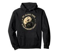 My Alone Time is for Everyone's Saffey Raccoon Sweat à Capuche