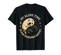 My Alone Time is for Everyone's Saffey Raccoon T-Shirt