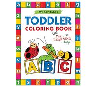 My Alphabet Toddler Coloring Book with The Learning Bugs: Fun Coloring Books for Toddlers & Kids Ages 2, 3, 4 & 5 - Activity Book Teaches ABC, Letters & Words for Kindergarten & Preschool Prep Success
