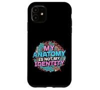 My Anatomy is Not My Identity Transgender Pride Coque pour iPhone 11