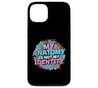 My Anatomy is Not My Identity Transgender Pride Coque pour iPhone 13