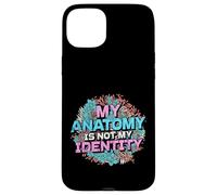My Anatomy is Not My Identity Transgender Pride Coque pour iPhone 15 Plus