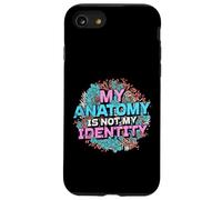 My Anatomy is Not My Identity Transgender Pride Coque pour iPhone SE (2020) / 7/8