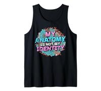 My Anatomy is Not My Identity Transgender Pride Débardeur