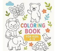 My Animal Alphabet Coloring Adventure: Fun A-Z Animal Coloring and Word Learning for Kids Ages 4-12