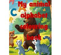 My animal alphabet colouring book