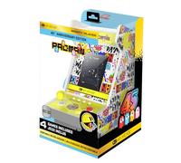 My Arcade Pac-Man 45th Anniversary Mighty Player : console Pac-Man 45e anniversaire, jeux rétro, jeux d'arcades de comptoir, chapiteau lumineux, 4 jeux en 1, batterie rechargeable