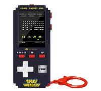 My Arcade Console de jeux portable Pixel Pocket Pro Space Invaders 2" Noir