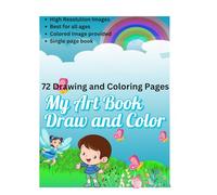My Art Book - Draw and Color: Coloring Book - Adult and Kids