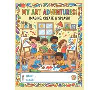 My Art Book: Unleash Your Child’s Creativity | Fun Writing and Drawing Notebook with Half Lined, Half Blank Pages | Perfect for Early Learning, Handwriting Practice, and Imaginative Art