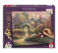 Schmidt Spiele My ArtNOBLE Thomas Kinkade - Rosebud Cottage, Peinture