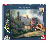 My Art Noble - Kit de peinture Premium - SCHMIDT SPIELE - Cottage au Clair de Lune - Dès 12 ans