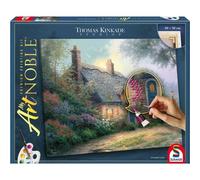 My Art Noble - Kit De Peinture Premium - Schmidt Spiele - Cottage Au Clair De Lune - Dès 12 Ans