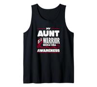 My Aunt is A Warrior Faucille Cell Awareness Débardeur