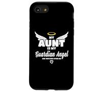 My Aunt is My Guardian Angel She Watches Over Me in Memory Coque pour iPhone SE (2020) / 7/8