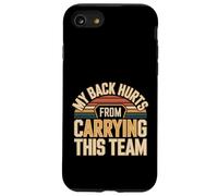 My Back Hurts from Carrying This Team Équipe Gamer Rage - Coque pour iPhone SE (2020) / 7/8
