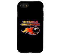 My Balls are on Fire Boule de Bowling avec Flamme Coque pour iPhone SE (2020) / 7/8