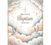 My Baptism Guest Book: Exclusive Keepsake Edition: A Premium Memory Album for a Baby Boy | Large 8.25 x 11 Format | For Family Blessings, Guest Messages, and Photos | Elegant Blue & Gold Design