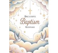 My Baptism Guest Book: Exclusive Keepsake Edition: A Premium Memory Album for a Baby Boy | Large 8.25 x 11 Format | For Family Blessings, Guest Messages, and Photos | Elegant Blue & Gold Design