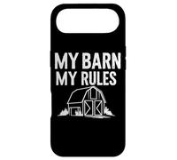 My Barn My Rules Sarcastic Funny Farming Humour Coque pour iPhone Air