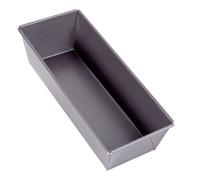 my basics 15934 Moule à gâteaux professionnel 30 x 7 cm, moule à pâtisserie stable avec revêtement anti-adhésif, anthracite