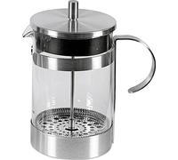 my basics JYS-1138-12C-SS Cafetière en acier inoxydable, 1,5 l, satiné, argenté
