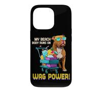 My Beach Body Runs on Wag Power Coque pour iPhone 13 Pro