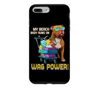 My Beach Body Runs on Wag Power Coque pour iPhone 7 Plus/8 Plus