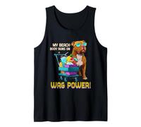 My Beach Body Runs on Wag Power Débardeur