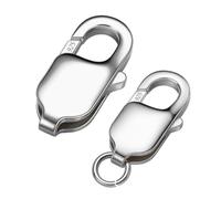 My-Bead 1 pièce Fermoir mousqueton homard 8mm Argent 925 pour Bracelets et Colliers Qualité par Bijoutier DIY